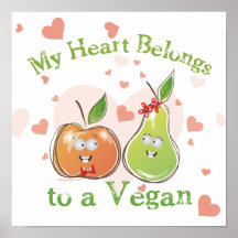 Vegan Valentine Print