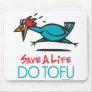 Vegan, Vegetarian Tofu Mousepads
