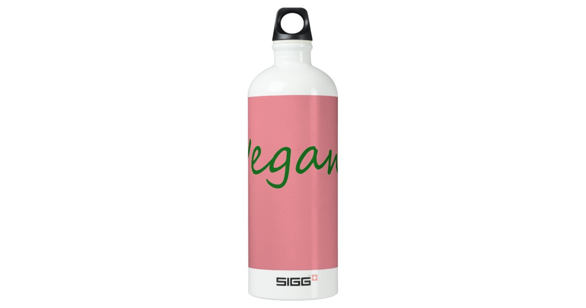 Vegan Water Bottle Zazzle