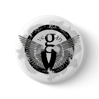Vegan wings button