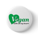 Vegan with all my heart button