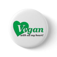 Vegan with all my heart button