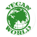 Vegan World sticker