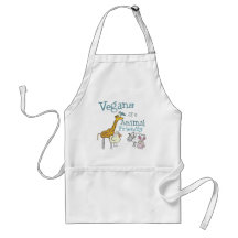 Vegans are Animal Friendly Apron