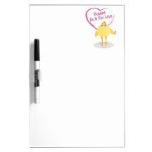 Vegans Do It For Love Dry-Erase Boards