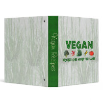 Vegans for the Planet Vinyl Binders