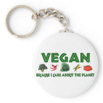 Vegans For The Planet Key Chain