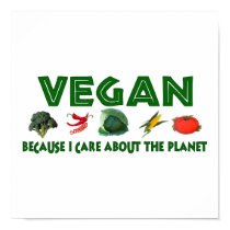 Vegans For The Planet posters