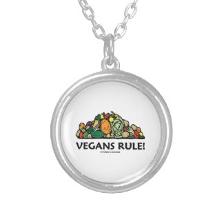 Vegans Rule! (Pile Of Vegetables) Jewelry