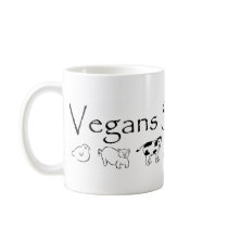 Vegans Save Lives Coffee Mugs