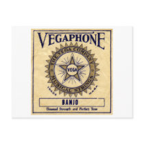 Vegaphone Strings Postcard postcards