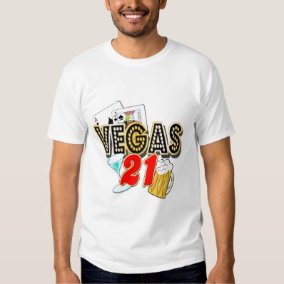 Vegas 21st Birthday T Shirt