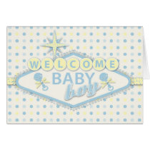 Vegas Baby Boy Card Y