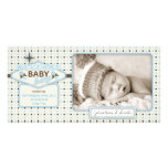 Vegas Baby Boy Photo Card