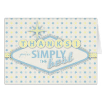 Vegas Baby Boy TY Card Y2