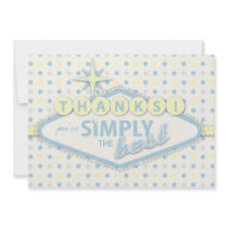 Vegas Baby Boy TY Card Y Invite