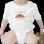 Vegas Baby Infant Creeper Girl t-shirts