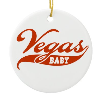 Vegas Baby Christmas Tree Ornament