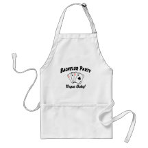 Vegas Bachelor Party Apron