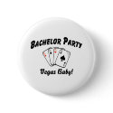 Vegas Bachelor Party buttons