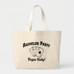 Vegas Bachelor Party Canvas Bag