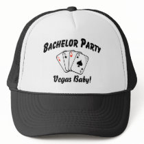Vegas Bachelor Party hats