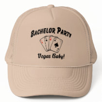 Vegas Bachelor Party hats