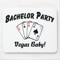 Vegas Bachelor Party mousepads