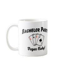 Vegas Bachelor Party mugs