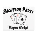 Vegas Bachelor Party postcards by CelebrationZazzle Vegas Bachelor Party postcards