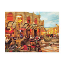 Vegas - Cesar's - Lunch in Italy postcards