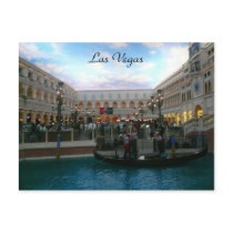 vegas gondala postcards