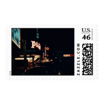 Vegas Night Lights postage