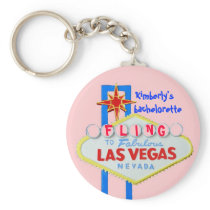 Vegas Night Out  Final Fling Keychains