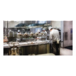 Vegas - Paris - The chefs at the Eiffel Tower photo cards