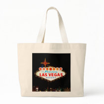 Vegas Sign Lit Up bags