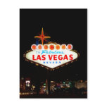 Vegas Sign Lit Up