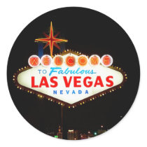 Vegas Sign Lit Up stickers