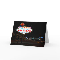Vegas Sign Night cards