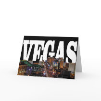VEGAS Strip Invitation Card by vegasdusoleil VEGAS Strip Invitation Card