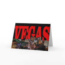 VEGAS Strip Invitation Card by vegasdusoleil VEGAS Strip Invitation Card