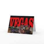 VEGAS Strip Invitation Card