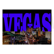 VEGAS Strip Invitation Card