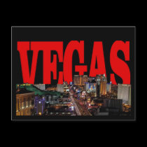 VEGAS Strip Postcard