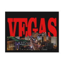 VEGAS Strip Postcard