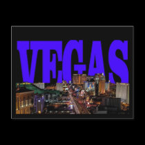 VEGAS Strip Postcard