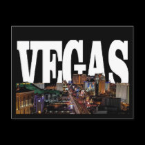 VEGAS Strip Postcard
