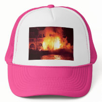 Vegas - Treasure Island - Explosion, Abandon ship hats by suburbanscenes Vegas - Treasure Island - Explosion, Abandon ship hats