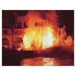 Vegas - Treasure Island - Explosion, Abandon ship Letterhead Template