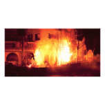 Vegas - Treasure Island - Explosion, Abandon ship Photo Card